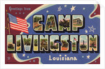 Greeting Card from Camp Livingston by Anonymous