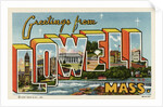 Greeting Card from Lowell, Massachusetts by Anonymous