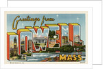 Greeting Card from Lowell, Massachusetts by Anonymous