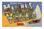 Greeting Card from Martha's Vineyard, Massachusetts by Anonymous