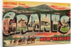 Greeting Card from Grants, New Mexico by Anonymous