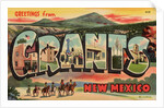 Greeting Card from Grants, New Mexico by Anonymous