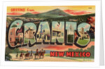Greeting Card from Grants, New Mexico by Anonymous