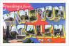 Greeting Card from Winston-Salem, North Carolina by Anonymous