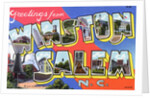 Greeting Card from Winston-Salem, North Carolina by Anonymous