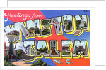 Greeting Card from Winston-Salem, North Carolina by Anonymous