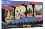 Greeting Card from Erie, Pennsylvania by Anonymous