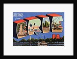 Greeting Card from Erie, Pennsylvania by Anonymous