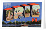 Greeting Card from Erie, Pennsylvania by Anonymous