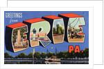 Greeting Card from Erie, Pennsylvania by Anonymous