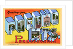 Greeting Card from the Pocono Mountains by Anonymous