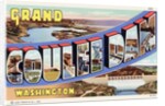 Greeting Card from Grand Coulee Dam, Washington by Anonymous