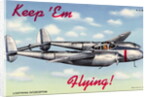 P-38 Lightning Interceptor by Anonymous