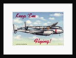P-38 Lightning Interceptor by Anonymous