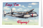 P-38 Lightning Interceptor by Anonymous