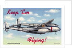 P-38 Lightning Interceptor by Anonymous