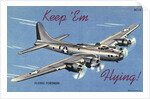 B-17 Flying Fortress by Anonymous