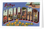Greeting Card from Holland, Michigan by Anonymous