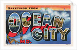 Greeting Card from Ocean City, Maryland by Anonymous