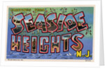 Greeting Card from Seaside Heights, New Jersey by Anonymous
