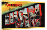 Greetings from Niagara Falls Postcard by Anonymous