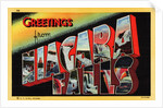 Greetings from Niagara Falls Postcard by Anonymous