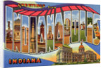 Greeting Card from Indianapolis, Indiana by Anonymous