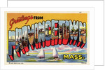 Greeting Card from Provincetown, Massachusetts by Anonymous