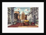 Trolley Car on Hastings Street by Anonymous