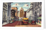Trolley Car on Hastings Street by Anonymous