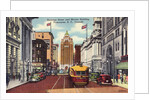 Trolley Car on Hastings Street by Anonymous