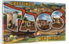 Greetings from Taos, New Mexico Postcard by Anonymous