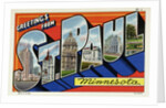 Greeting Card from St. Paul, Minnesota by Anonymous