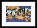 Greeting Card from Santa Fe, New Mexico by Anonymous
