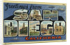 Greeting Card from San Diego, California by Anonymous