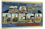 Greeting Card from San Diego, California by Anonymous