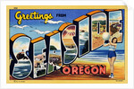 Greeting Card from Seaside, Oregon by Anonymous