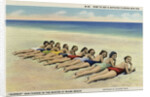 Women Sunbathing on a Beach by Anonymous