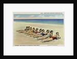 Women Sunbathing on a Beach by Anonymous