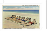 Women Sunbathing on a Beach by Anonymous