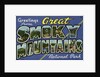 Greeting Card from Great Smoky Mountains National Park by Anonymous