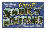 Greeting Card from Great Smoky Mountains National Park by Anonymous