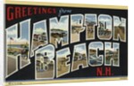 Greeting Card from Hampton Beach, New Hampshire by Anonymous