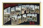 Greeting Card from Hampton Beach, New Hampshire by Anonymous