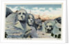 Mt. Rushmore Memorial Under Construction by Anonymous
