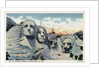 Mt. Rushmore Memorial Under Construction by Anonymous