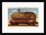 Giant Potato on a Train Car by Anonymous