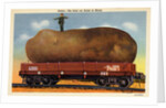 Giant Potato on a Train Car by Anonymous