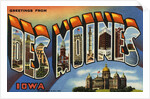Greeting Card from Des Moines, Iowa by Anonymous
