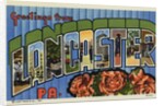 Greeting Card from Lancaster, Pennsylvania by Anonymous